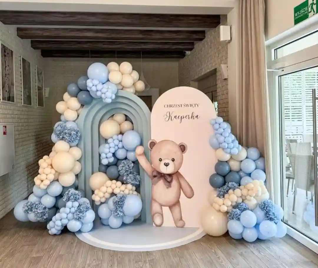 Blush Blue Panda Bear Haven